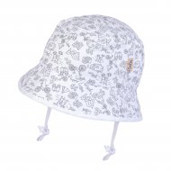 TUTU kepurė, balta/pilka, 3-006012, 44/46 cm