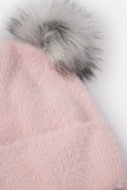COCCODRILLO kepurė ACCESSORIES WINTER GIRL, rožinė, ZC3364304AWG-007