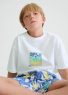 MAYORAL marškinėliai trumpomis rankovėmis, white lemo, 6.036-29, 157  cm