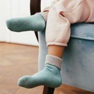 STEVEN kojinės neslystančiais padais ABS, mėlynos, 155-017 20-22