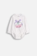 COCCODRILLO smėlinukas HAPPY PUPPY GIRL NEWBORN, baltas, ZC5112103HGN-001-080, 80 cm