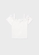 MAYORAL marškinėliai trumpomis rankovėmis, natural, 6.003-95, 157  cm