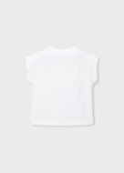 MAYORAL marškinėliai trumpomis rankovėmis, natur-lake, 3.005-77, 104  cm