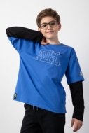 COCCODRILLO marškinėliai ACADEMY BOY JUNIOR, mėlyni, ZC5143102ABJ-032-134, 134 cm