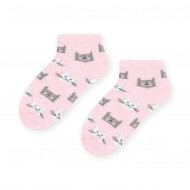 STEVEN Kojinės Pink 004-047 26-28