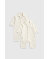 MOTHERCARE šliaužtinukas ilgomis rankovėmis 2 vnt., IF201 98