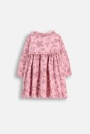 COCCODRILLO suknelė TEDDY BEAR GIRL NEWBORN, rožinė, ZC5129101TGN-033-086, 86 cm