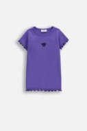 COCCODRILLO marškinėliai RAVE GIRL KIDS, violetiniai, cm