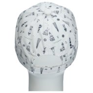 TUTU kepurė su snapeliu, balta/tamsiai mėlyna, 3-006566, 46/50 cm