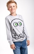 MOKIDA marškinėliai MOKIDA COLLECTION BOY, pilki, ZM5143102MCB-019-128, 128 cm