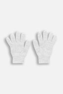 COCCODRILLO pirštuotos pirštinės ACCESSORIES WINTER GIRL, silver, ZC4360310AWG-024-XXL, XXL cm