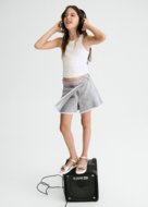 MAYORAL sijonas-šortai, grey, 6.903-39, 128  cm