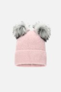 COCCODRILLO kepurė ACCESSORIES WINTER GIRL, rožinė, ZC3364304AWG-007