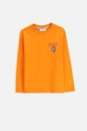 COCCODRILLO t-shirt EVERYDAY BOY A, oranžiniai, cm