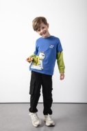 COCCODRILLO marškinėliai ACADEMY BOY KIDS, mėlyni, cm