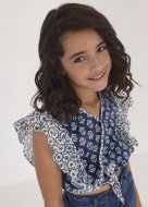 MAYORAL palaidinė be rankovių 8E, mėlyna, 6196-25