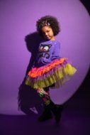 COCCODRILLO sijonas RAVE GIRL KIDS, spalvotas, ZC5124201RGK-022-110, 110 cm