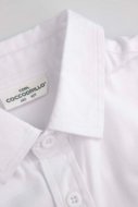 COCCODRILLO marškiniai trumpomis rankovėmis, balti, XCX136201EJB-001-092