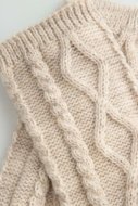 COCCODRILLO kojinės SOCKS GIRL, kreminės, ZC5382001SOG-002-000, one size