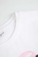 COCCODRILLO marškinėliai trumpomis rankovėmis, balti, WC6143206FGJ-001-158, 158 dydis