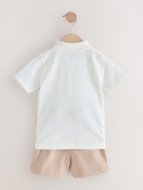 NEXT polo marškinėliai trumpomis rankovėmis ir šortai, W63080, 92 cm