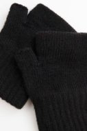 COCCODRILLO pirštinės ACCESSORIES WINTER GIRL, juodos, ZC5360801AWG-021-M, M cm