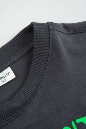 COCCODRILLO marškinėliai trumpomis rankovėmis, graphite, cm 