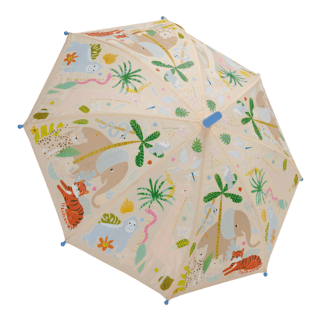 FLOSS AND ROCK spalvą keičiantis skėtis Jungle, 66cm, 52P6383 