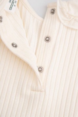 COCCODRILLO marškinėliai ELEGANT BABY GIRL, ecru, ZC4143102EBG-003-098, 98 cm 