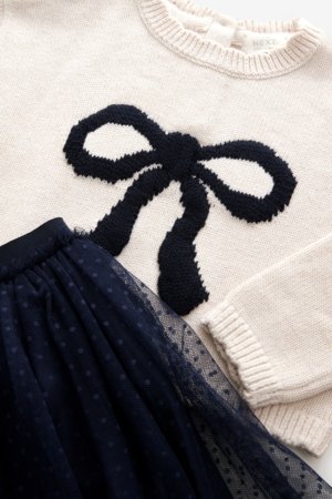 NEXT megztinis ir sijonas, N79948 104-110 