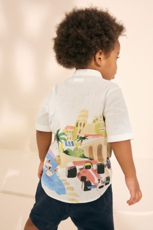 NEXT marškiniai trumpomis rankovėmis, E32588, 92-98 