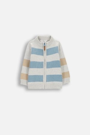 COCCODRILLO susegamas megztinis, smėlio spalvos, dydis 