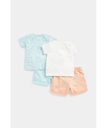 MOTHERCARE marškinėliai trumpomis rankovėmis ir šortai, 2 vnt., EC566 629193