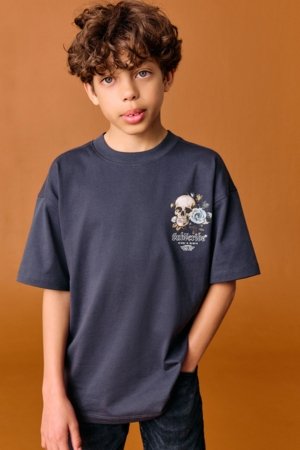 NEXT marškinėliai, F23970, 134 cm 