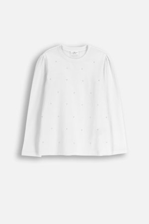 COCCODRILLO marškinėliai, balti, ZC5143102EPG-001-110, 110 cm 