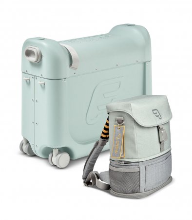STOKKE transformuojamas lagaminas ir kuprinė JETKIDS™, žalias, 570602 570602