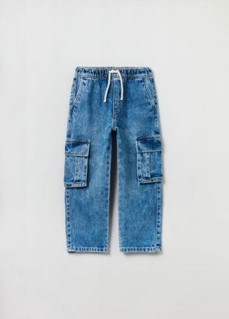OVS 1 EN BOY 3-10Y JOG DENIM 4-5 BLUE 001895193 