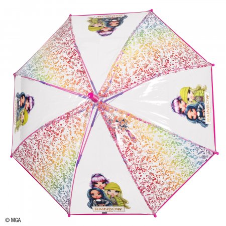PERLETTI permatomas skėtis Rainbow High 45/8, 75421 75421