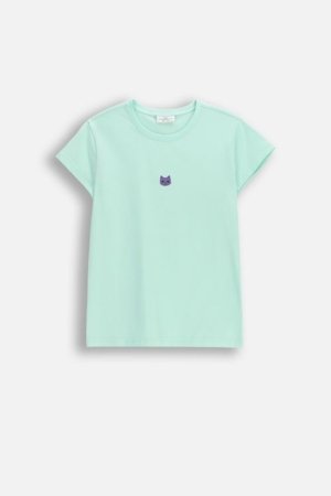 COCCODRILLO marškinėliai trumpomis rankovėmis, mint, cm 