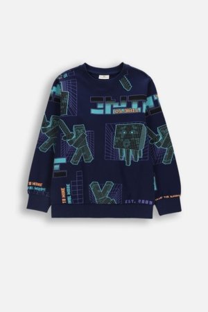 COCCODRILLO džemperis, juodas, WC6132102LBD-015-128, 128 cm 