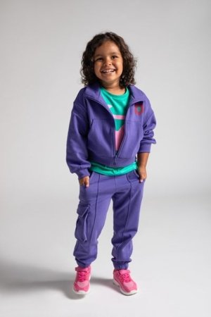 MOKIDA kelnės MOKIDA COLLECTION GIRL, violetinės, ZM5120201MCG-016-146, 146 cm 