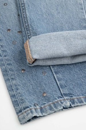 COCCODRILLO kelnės JEANS COLLECTION GIRL, mėlynos, cm 