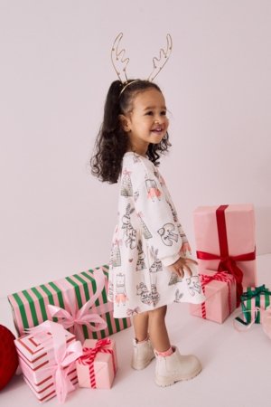 NEXT suknelė ilgomis rankovėmis, B30576 74-80 