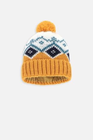 COCCODRILLO kepurė ACCESSORIES WINTER BOY, multicoloured, ZC3364309AWB-022 