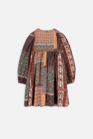COCCODRILLO suknelė ilgomis rankovėmis COSY GIRL JUNIOR, multicoloured, ZC3128103CGJ-022 
