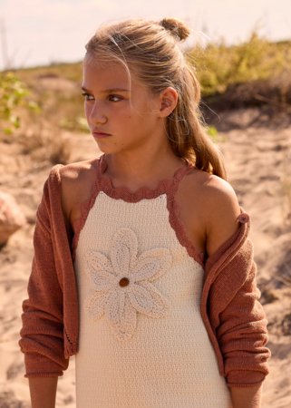 MAYORAL suknelė be rankovių, bone, 6.911-34, 157  cm 