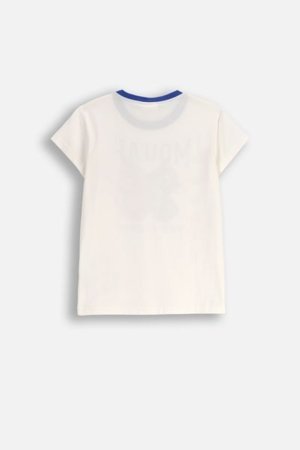 COCCODRILLO marškinėliai, kreminiai, ZC5143203LGD-003-164, 164 cm 