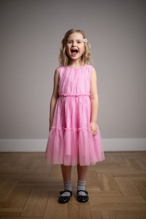 COCCODRILLO suknelė be rankovių, rožinė, WC6128304EJG-007-134, 134 dydis 