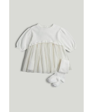 MOTHERCARE suknelė ilgomis rankovėmis ir pėdkelnės, cm 