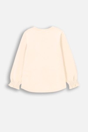 COCCODRILLO marškinėliai RODEO GIRL KIDS, ecru, ZC4143102RGK-003-122, 122 cm 